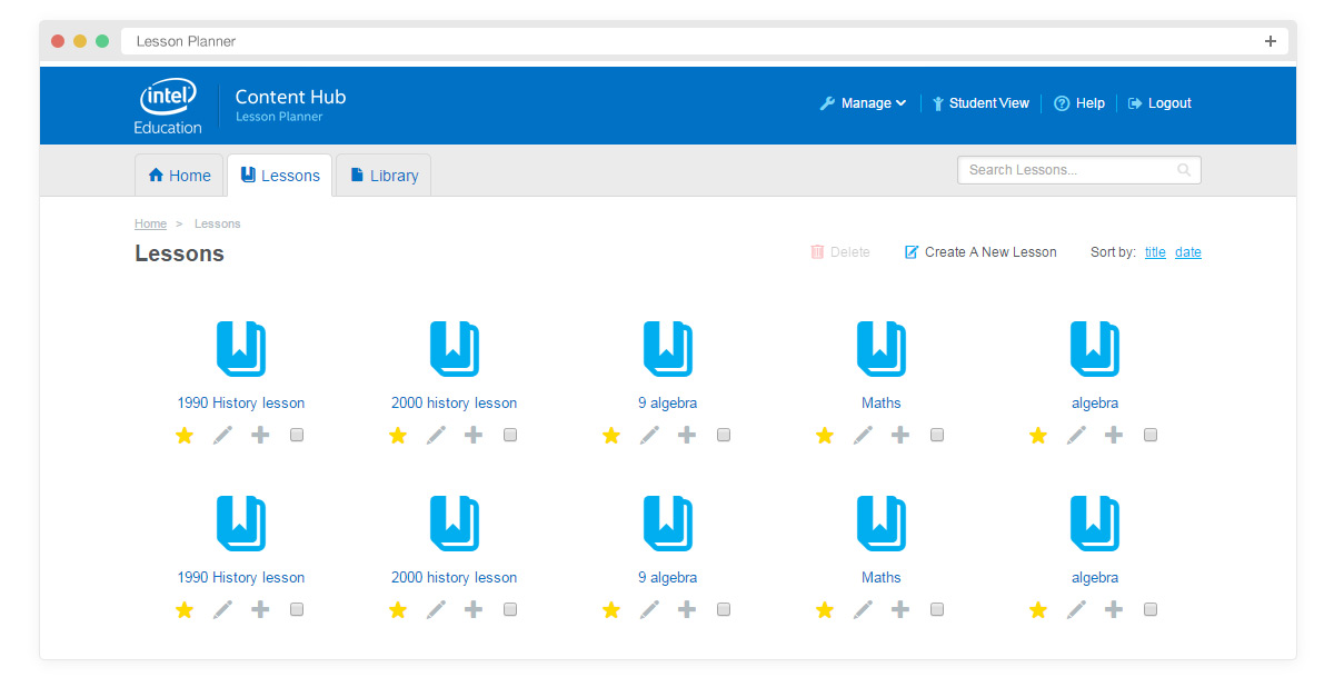 Lesson Planner Lessons v3